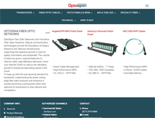 Tablet Screenshot of optospan.com